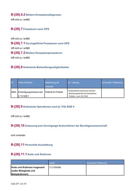 Strukturierter Qualitätsbericht - Medizinische Fakultät der Martin ...