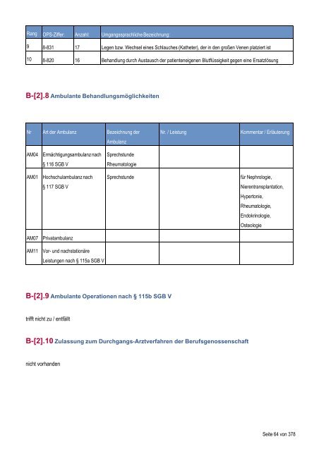 Strukturierter Qualitätsbericht - Medizinische Fakultät der Martin ...