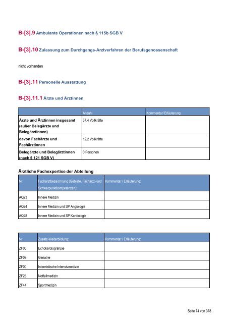 Strukturierter Qualitätsbericht - Medizinische Fakultät der Martin ...