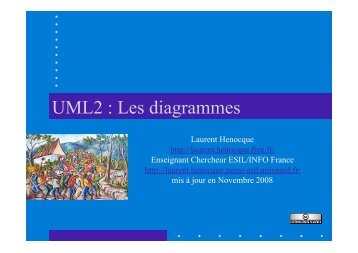 UML 2.0 Diagrammes Henocque Esil Info 2008 - Laurent Henocque