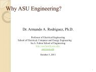 Why ASU Engineering? - Armando A. Rodriguez