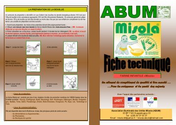 Fiche Misola_ABUM - Nutridev