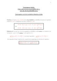 Convergence Ã©troite d'une suite de lois de probabilitÃ© sur R vers ...