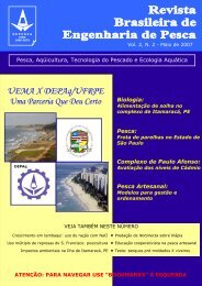 Revista Repesca - Engenharia de Pesca - Uema