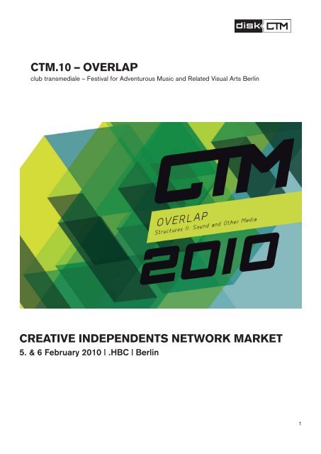 PDF-form - CTM Festival