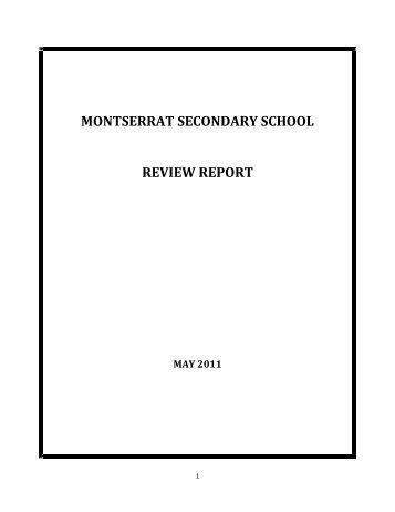 MSS Review Report (Final Copy) - Government of Montserrat