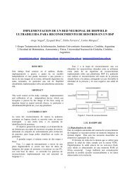 implementacion de un red neuronal de hopfield ... - Iberchip.net