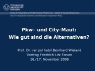 Pkw- und City-Maut: Wie gut sind die Alternativen?