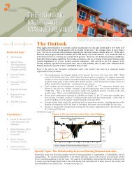 The Housing & Mortgage Market Review ... - PMI Group, Inc.