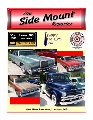 June - Manitoba Classic and Antique Auto Club