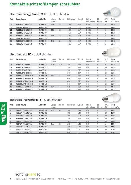 ConstantColor - Lighting Care AG