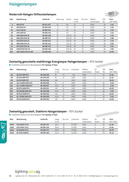 ConstantColor - Lighting Care AG