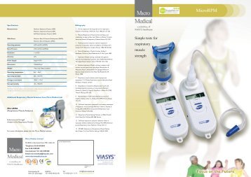 Download MicroRPM Brochure - Respiratory Muscles