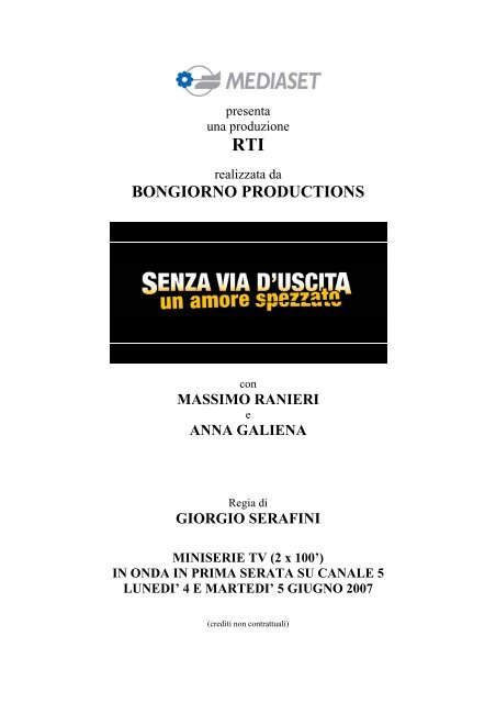 BONGIORNO PRODUCTIONS