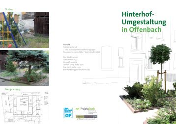 Hinterhof - Soziale Stadt Offenbach - Ã¶stliche Innenstadt