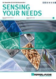 sensing your needs 02/2012 (pdf, 3 mb) - Pepperl+Fuchs