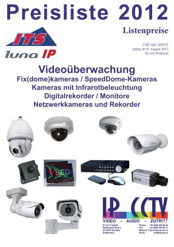 Allgemeine Leistungs- und Lieferbedingungen - IP CCTV GmbH