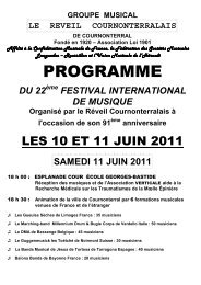 Consultez le programme - Cournonterral