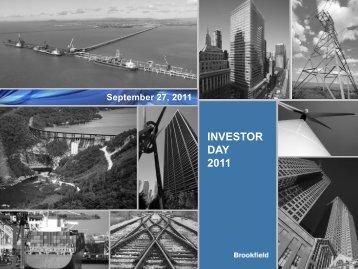 INVESTOR DAY 2011 - Brookfield Asset Management