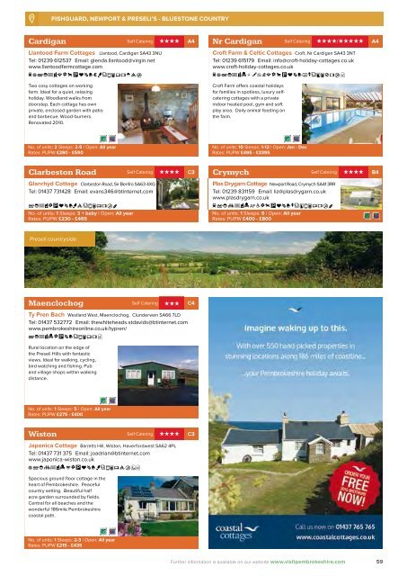 Visit Pembrokeshire 2015