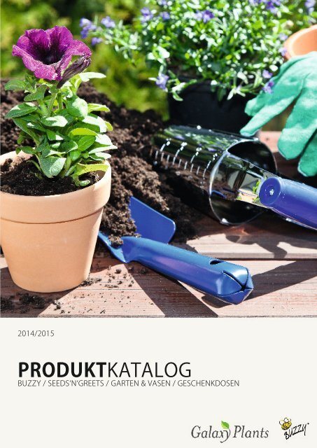 Galaxy Plants Produktkatalog 2014/2015