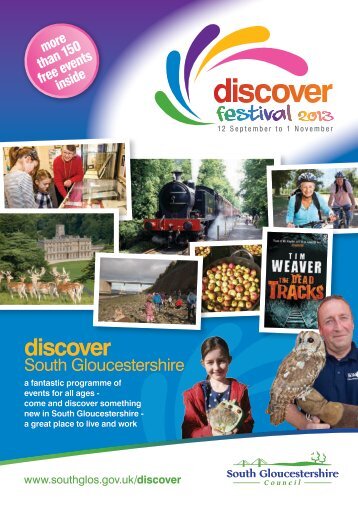 Discover brochure 2013.indd - South Gloucestershire Council