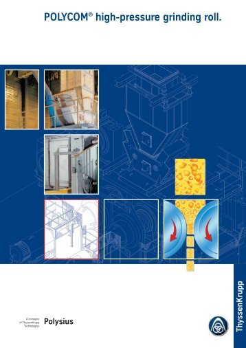 POLYCOMÂ® grinding rolls