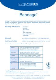 Bandage Lens - UltraVision Group
