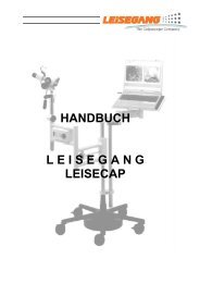 handbuch leisegang leisecap - Leisegang Feinmechanik Optik GmbH