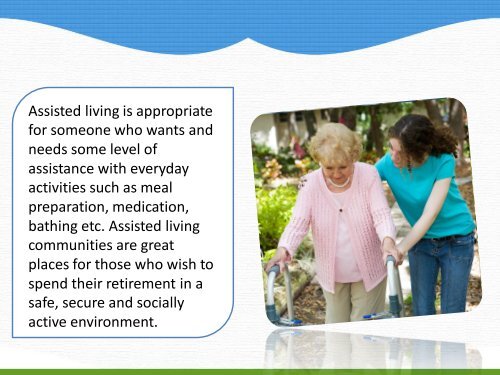 Assisted Living Community in NJ - Tips to Choose!