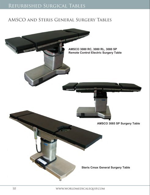 Product Catalog - World Medical Equipment