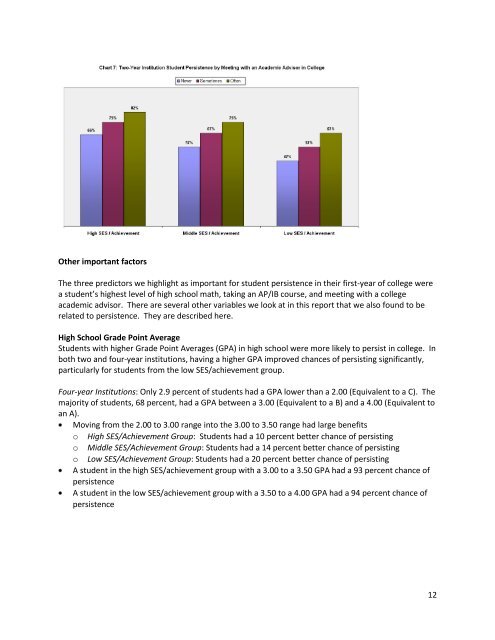 High school rigor and good advice: Setting up students to succeed