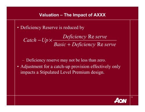 Secondary Guarantees â UL & VUL Products - Actuary.com