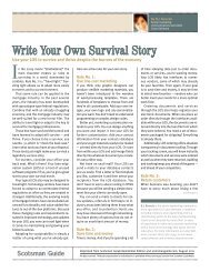 Write Your Own Survival Story - Calyx Software