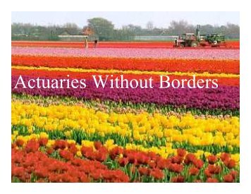 Actuaries Without Borders - Actuary.com