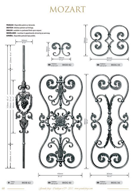 GRANDE FORGE - CATALOGUE N°39