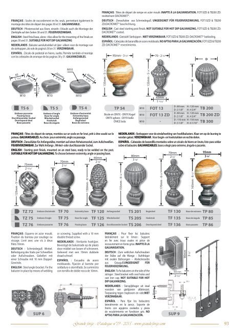 GRANDE FORGE - CATALOGUE N°39