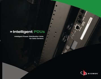 Intelligent PDUs - Siemon