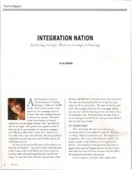 INTEGRATION NATION - Calyx Software