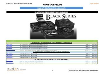 (a) marathon "black series" - Audion.hr