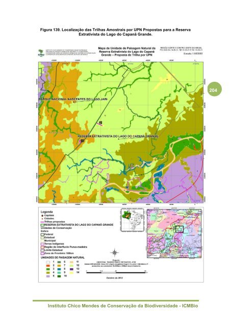 Estudo e mapeamento de Unidades de Paisagem Natural das ...