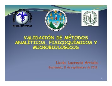 Curso Metodos analíticos - Usac