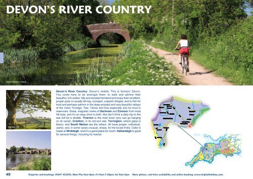 DEvoN'S rIvEr CoUNtrY - Helpful Holidays