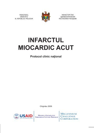 INFARCTUL MIOCARDIC ACUT - Institutul de Cardiologie