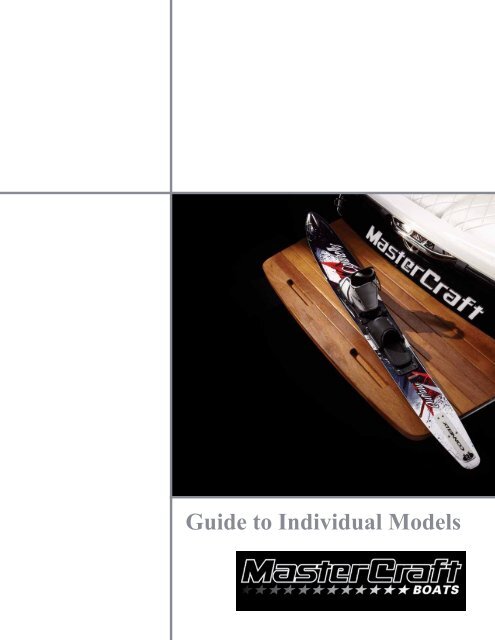 2012 MasterCraft Owners Manual