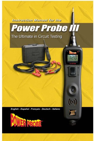 PP3 Xchnge Manual.indd - Power Probe