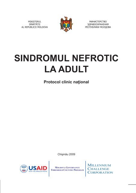 SINDROMUL NEFROTIC LA ADULT - Ministerul SÄnÄtÄÅ£ii