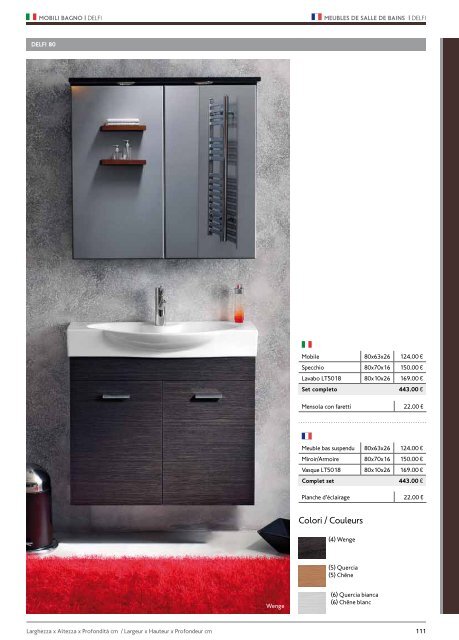 Catalogo/Listino Bagno-Wellness