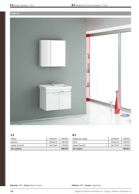 Catalogo/Listino Bagno-Wellness