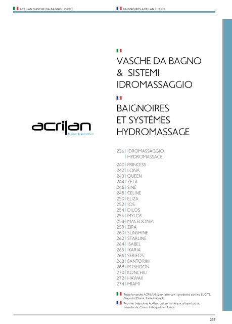 Catalogo/Listino Bagno-Wellness